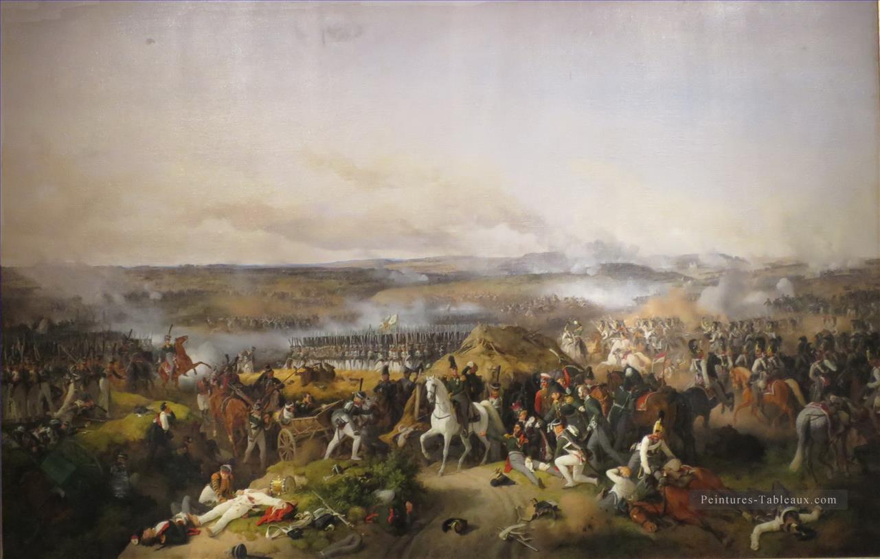 Bataille Peter von Hess guerre militaire Peintures à l'huile